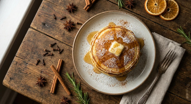 Spiced Buttermilk Pancakes