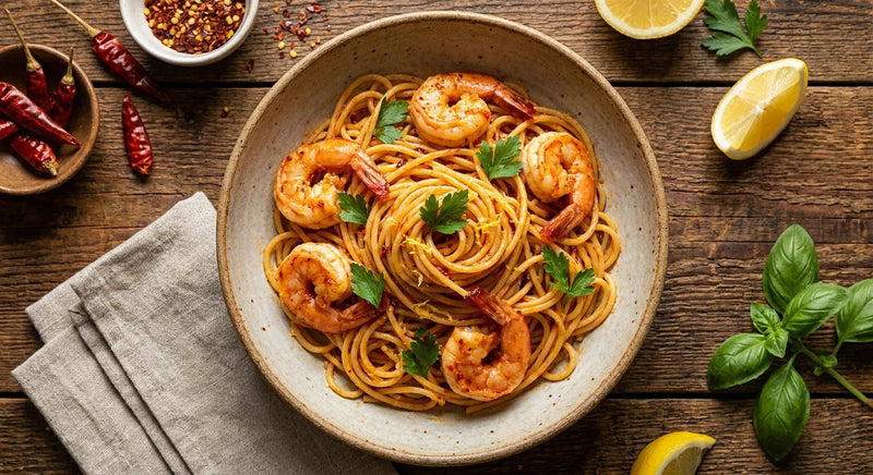 Calabrian Shrimp Pasta