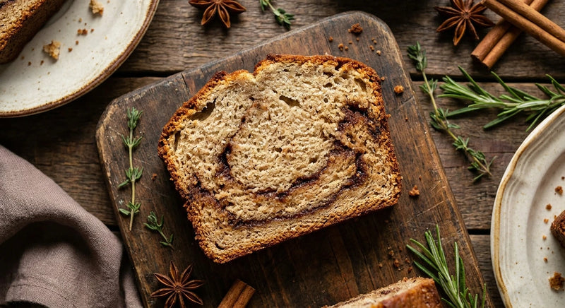 Cinnamon Swirl Banana Bread