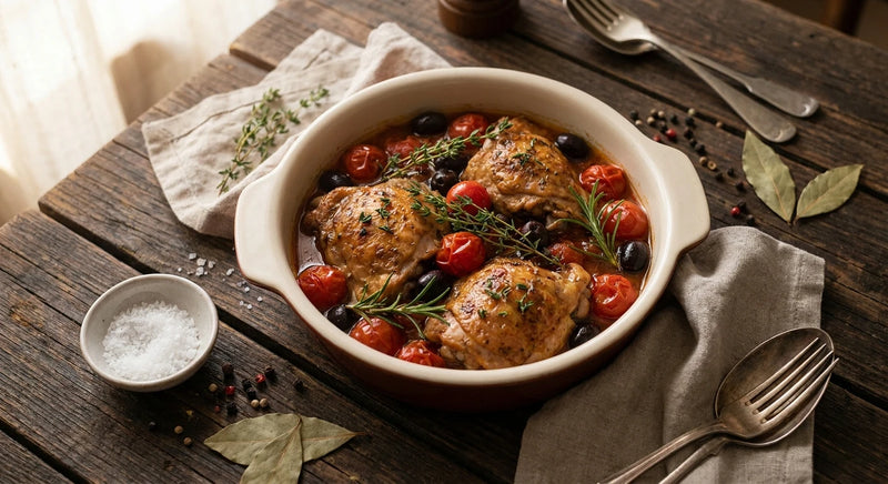 Provencal Chicken with Tomatoes