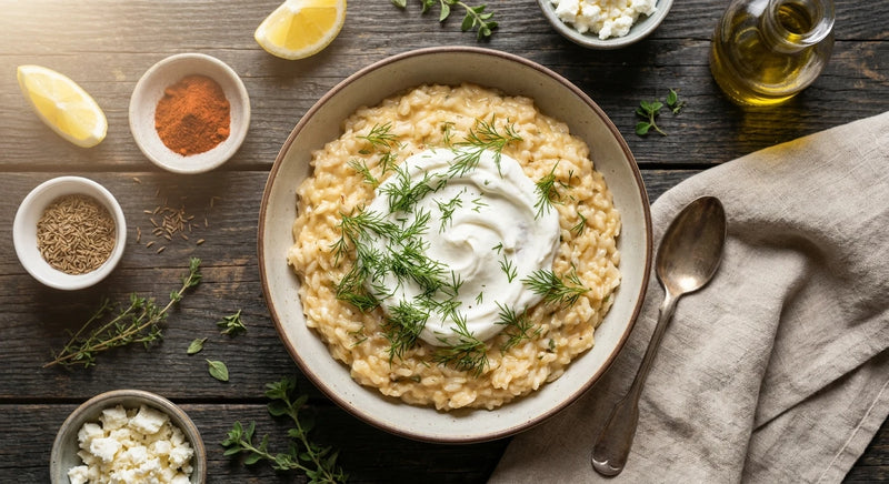 Mediterranean Dill Risotto