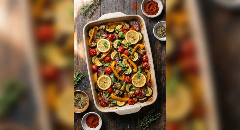 Mediterranean Roasted Vegetable Tray