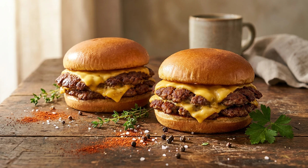 Simply Backyard Smash Burgers