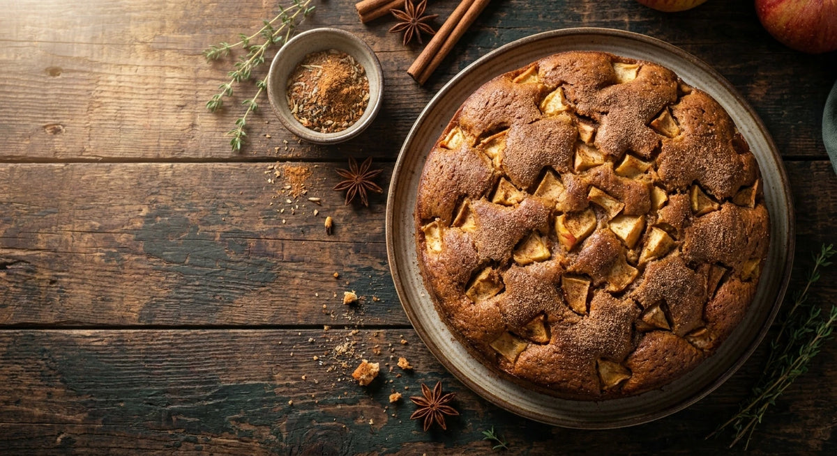 Bombay Spice Apple Cake