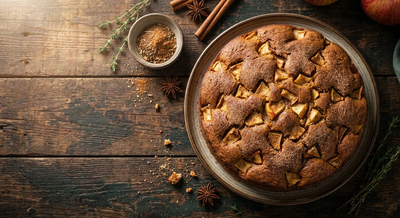 Bombay Spice Apple Cake
