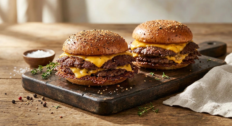 Butcher Rub Smash Burgers