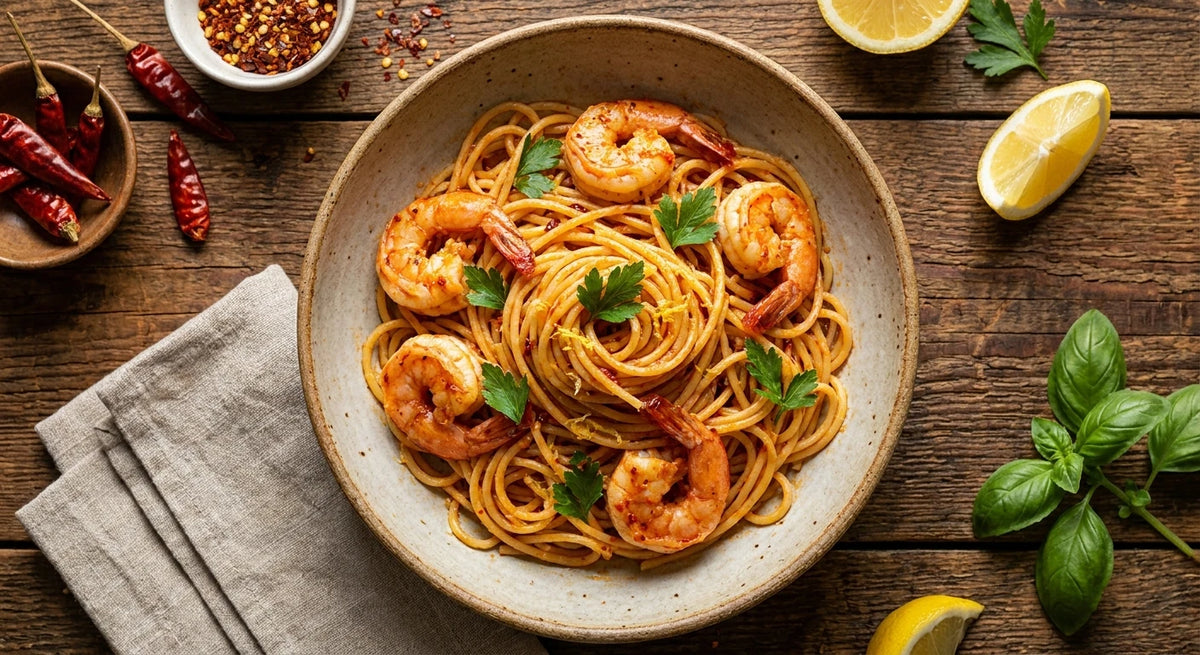 Calabrian Shrimp Pasta