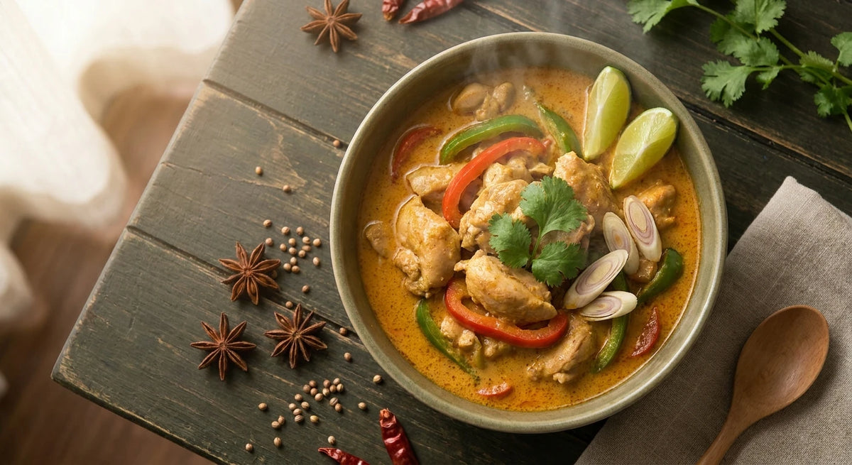 Coconut Lemongrass Chicken Curry