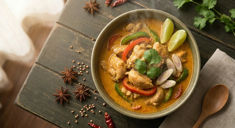 Coconut Lemongrass Chicken Curry