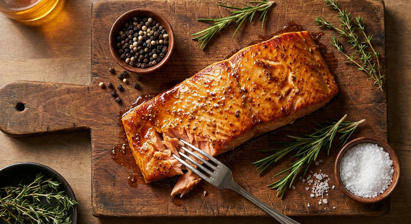 Maple-Spiced Salmon Fillet