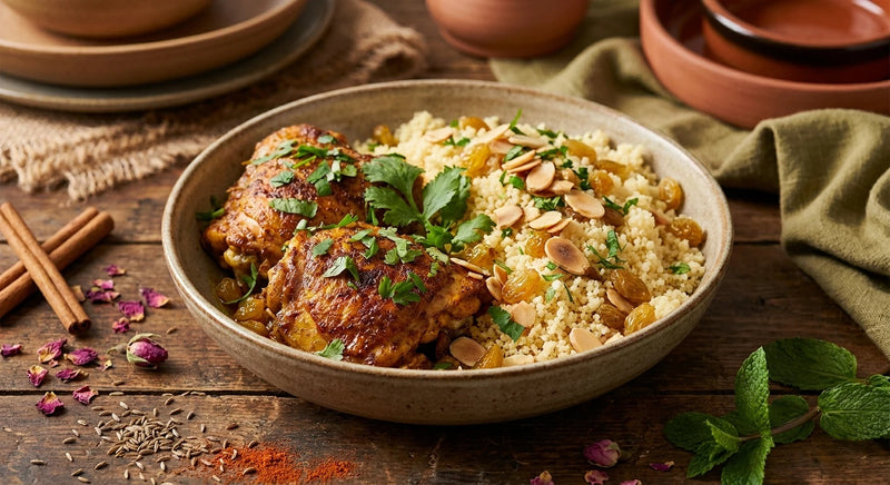 Moroccan Spiced Chicken Couscous