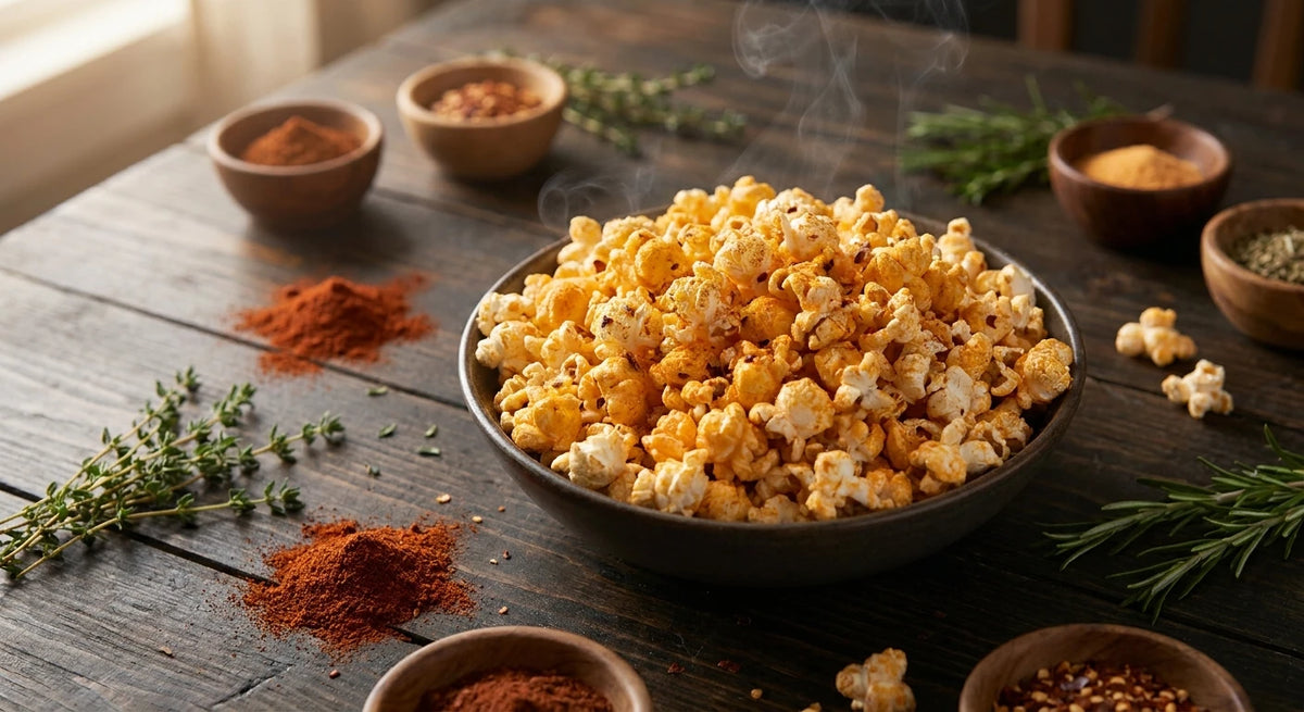 Cheddar Cheese Popcorn
