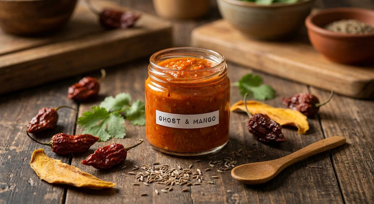 Ghost Pepper Mango Hot Sauce