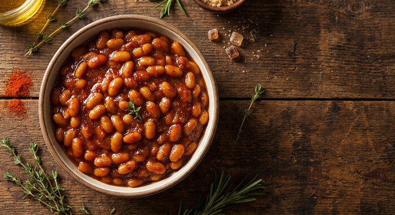 Slow Cooker Chili Baked Beans