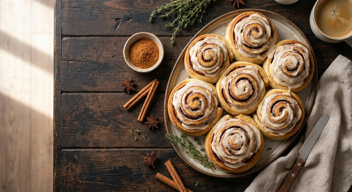 Saigon Cinnamon Brown Butter Cinnamon Rolls