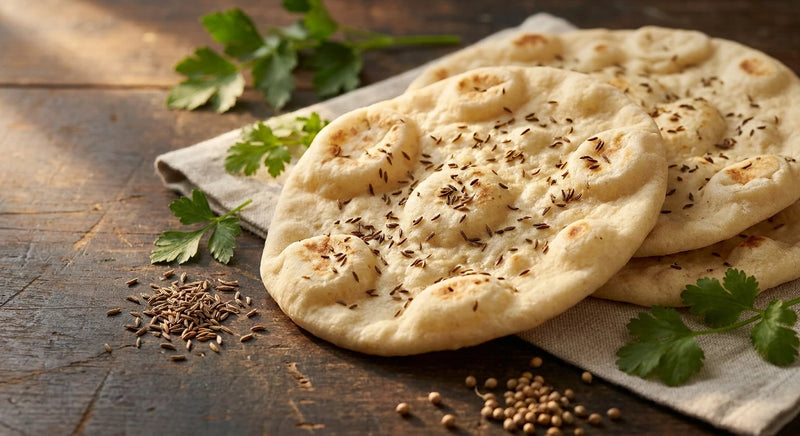 Toasted Cumin Seed Flatbread
