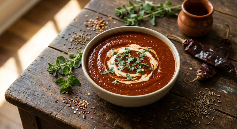Red Enchilada Sauce from Scratch