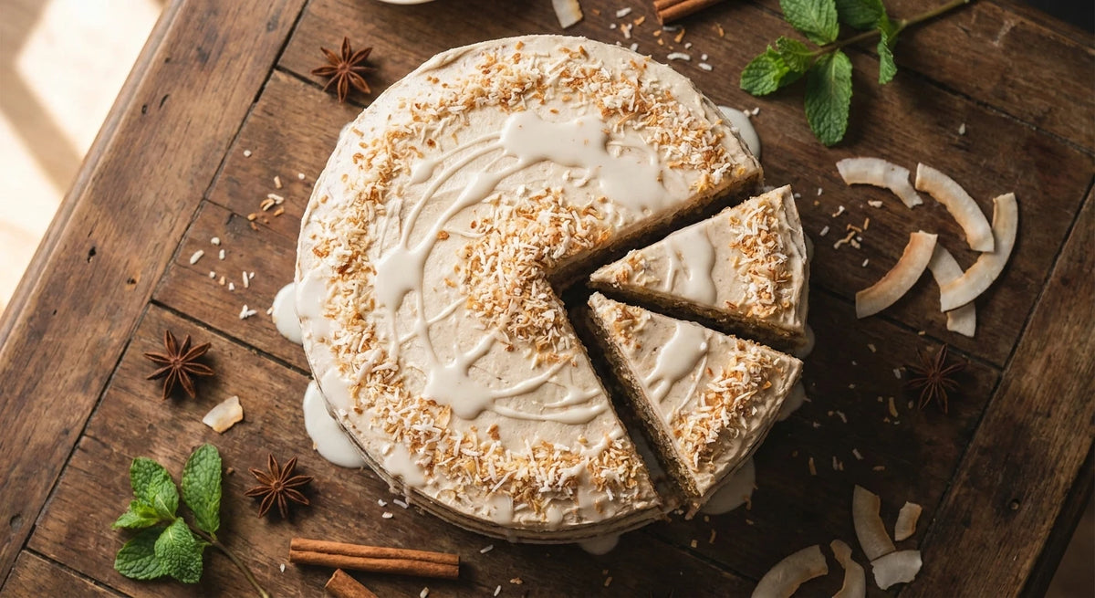 Toasted Coconut Layer Cake