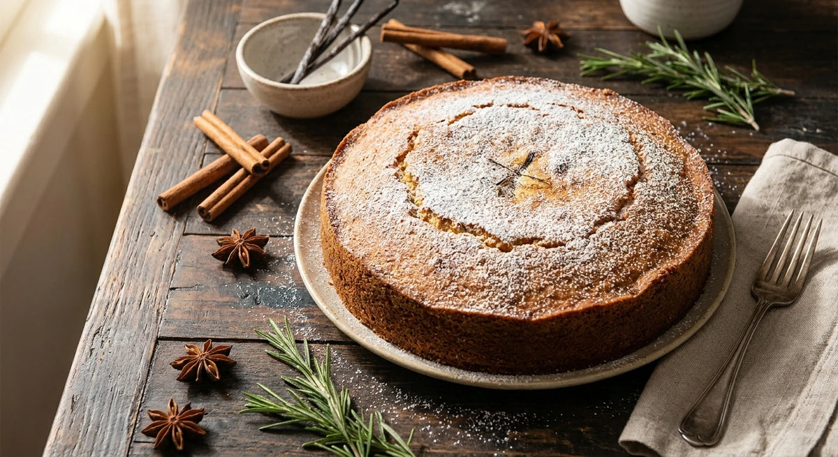 Double-Vanilla Butter Cake
