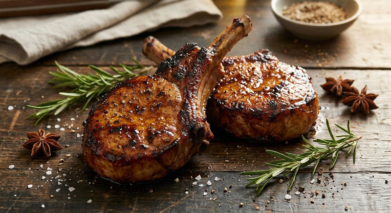 Five Points Grilled Pork Chops