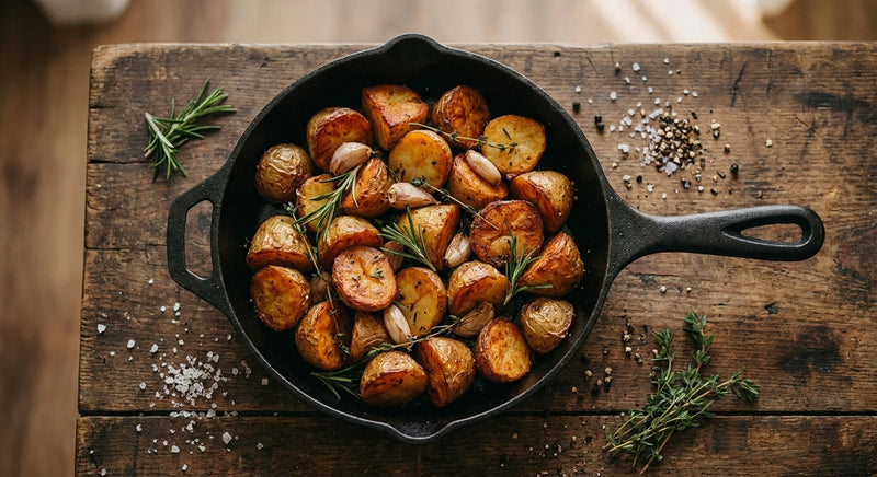 Garlic Herb Roasted Potatoes