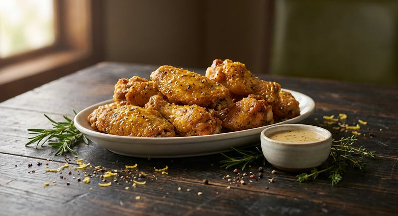 Lemon Pepper Chicken Wings