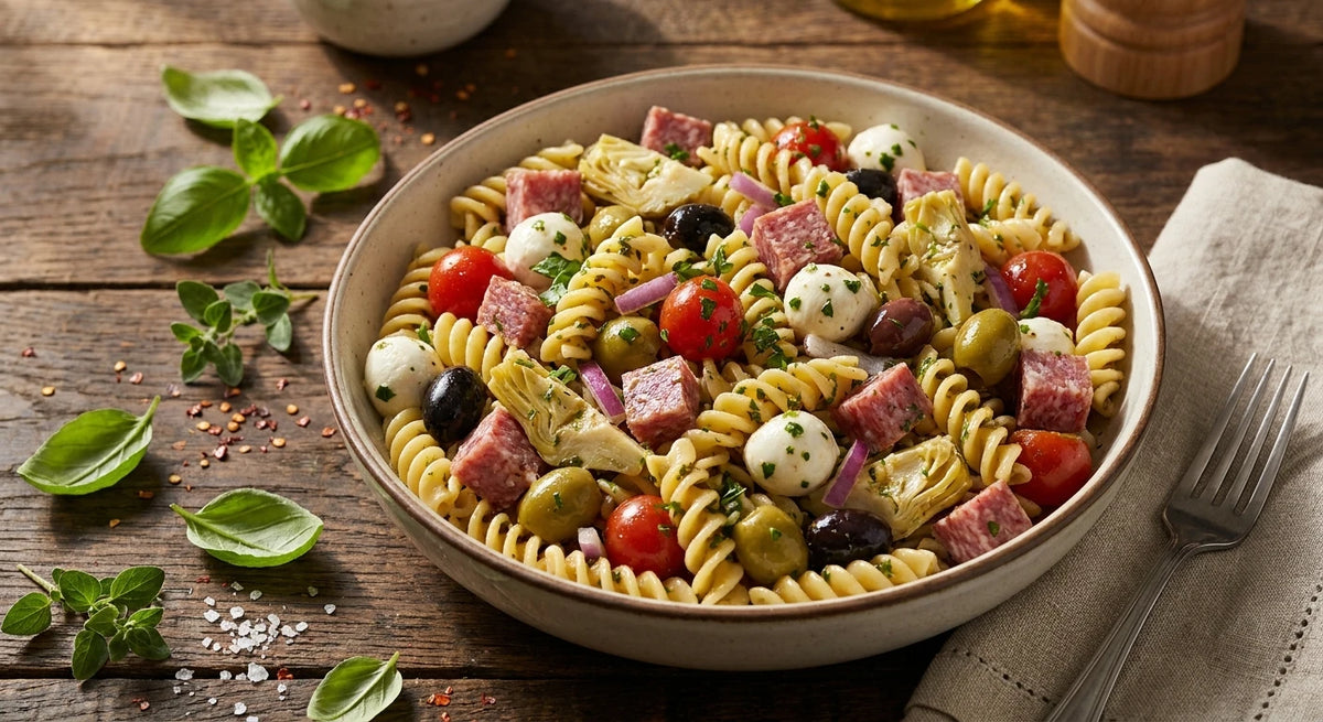 Homemade Italian Pasta Salad