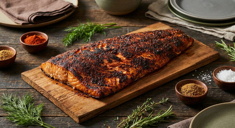 Cedar Plank Grilled Salmon