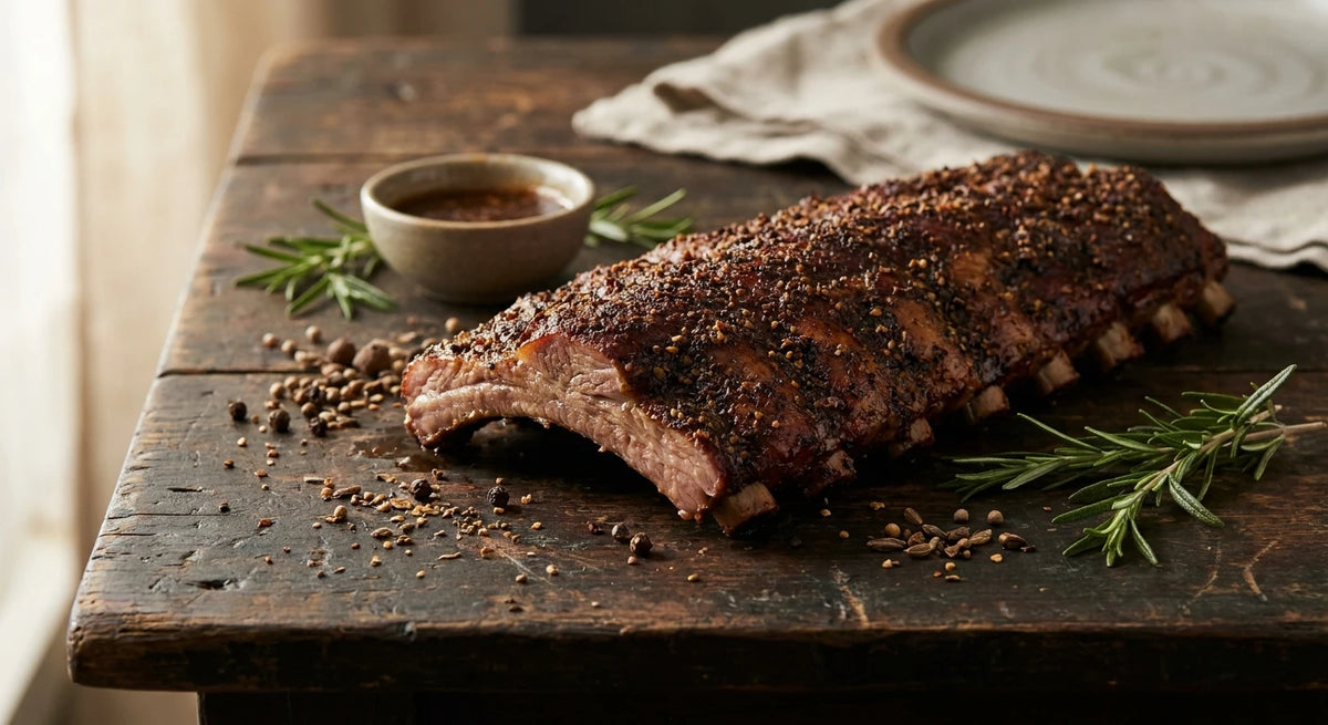 Main Street Sweet and Smoky Grilled Pork Ribs