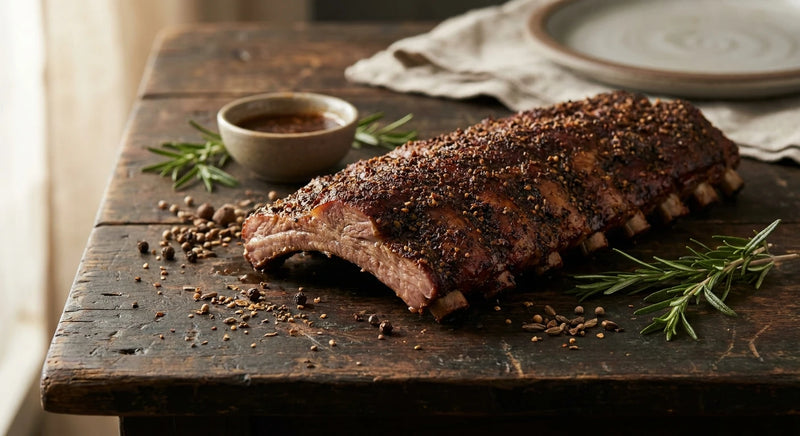 Main Street Sweet and Smoky Grilled Pork Ribs