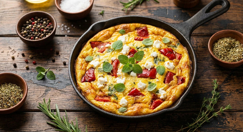 Herbed Marjoram and Cream Frittata