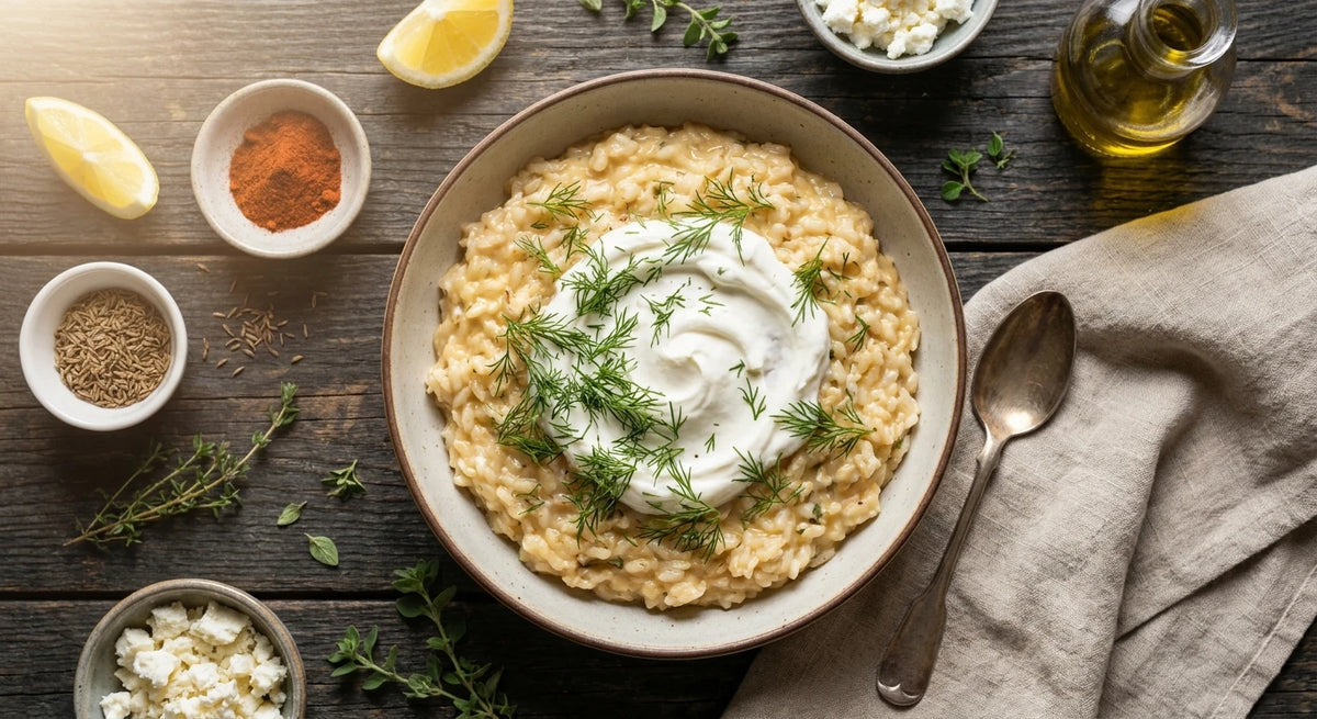 Mediterranean Dill Risotto