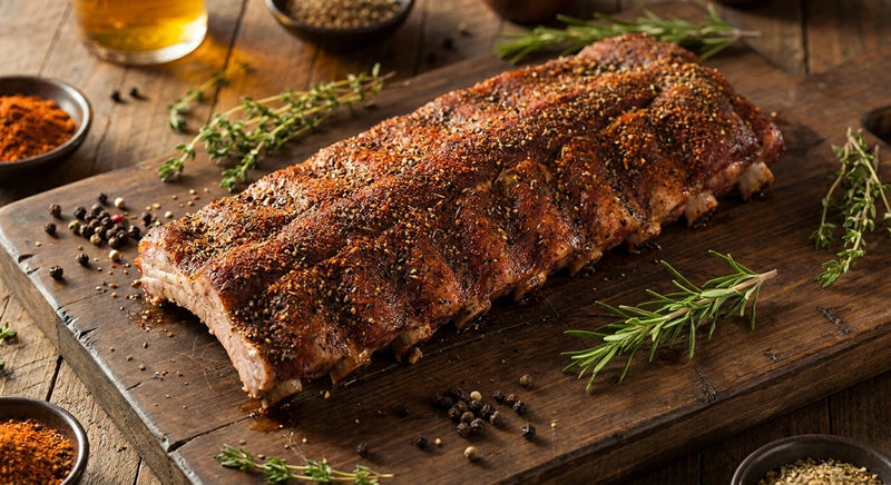 Memphis Dry-Rubbed Pork Ribs