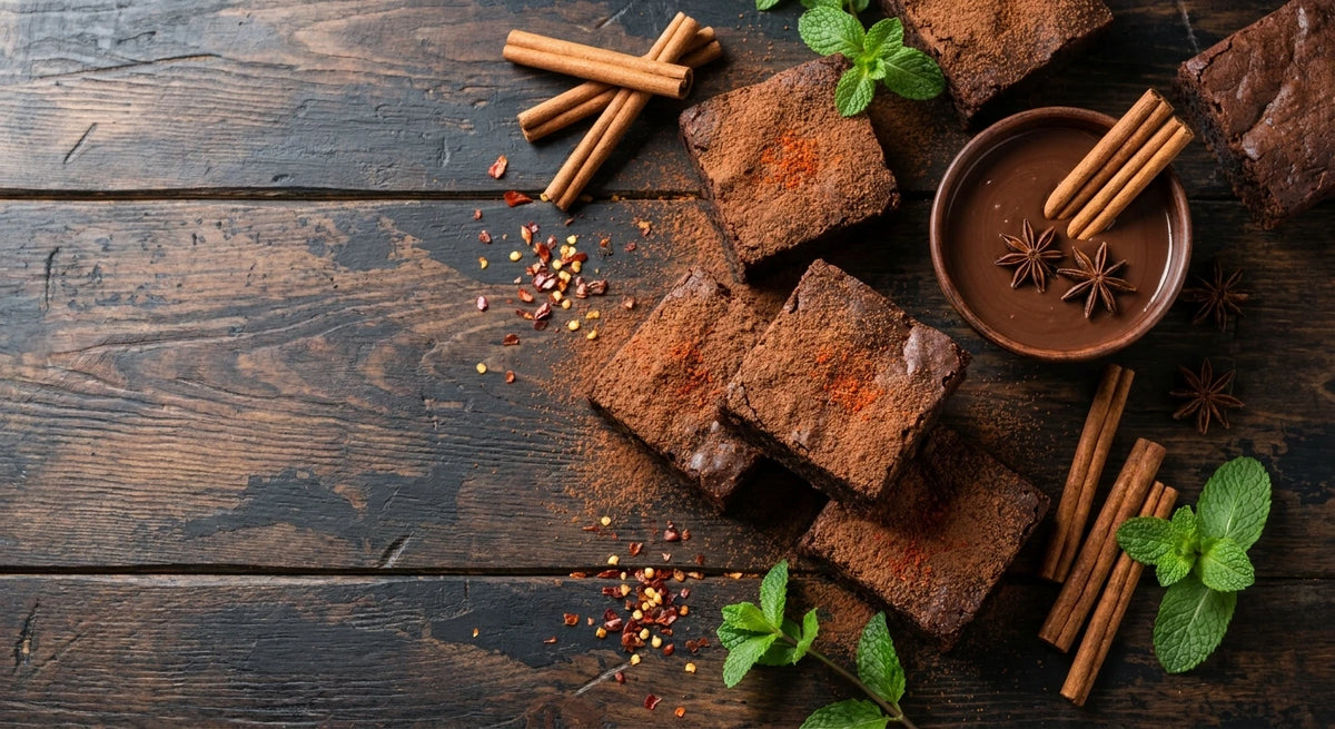 Mexican Chocolate Brownies