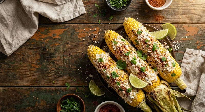 Classic Elote Grilled Corn