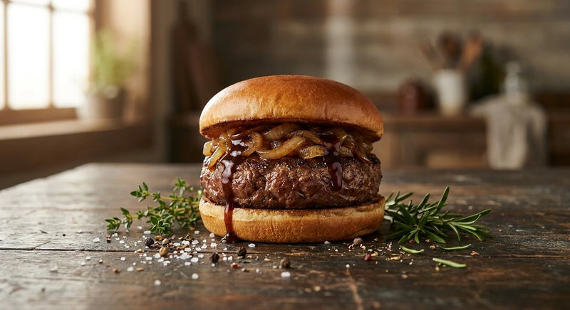 Toasted Onion Beef Burger