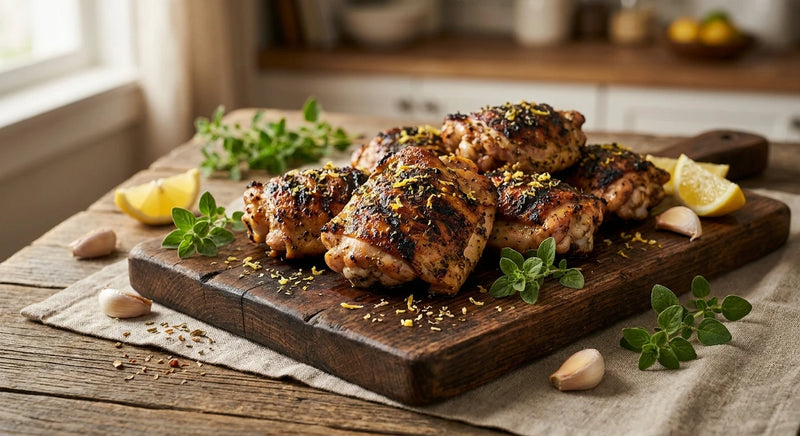 Greek Oregano Marinated Grilled Chicken