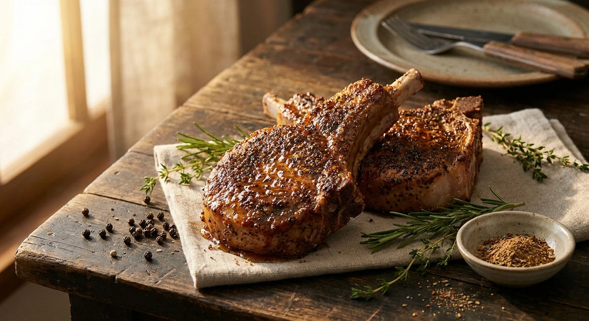 Salt-Free BBQ Pork Chops