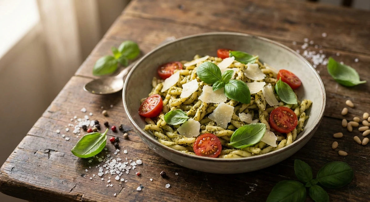 Pesto Parmesan Pasta