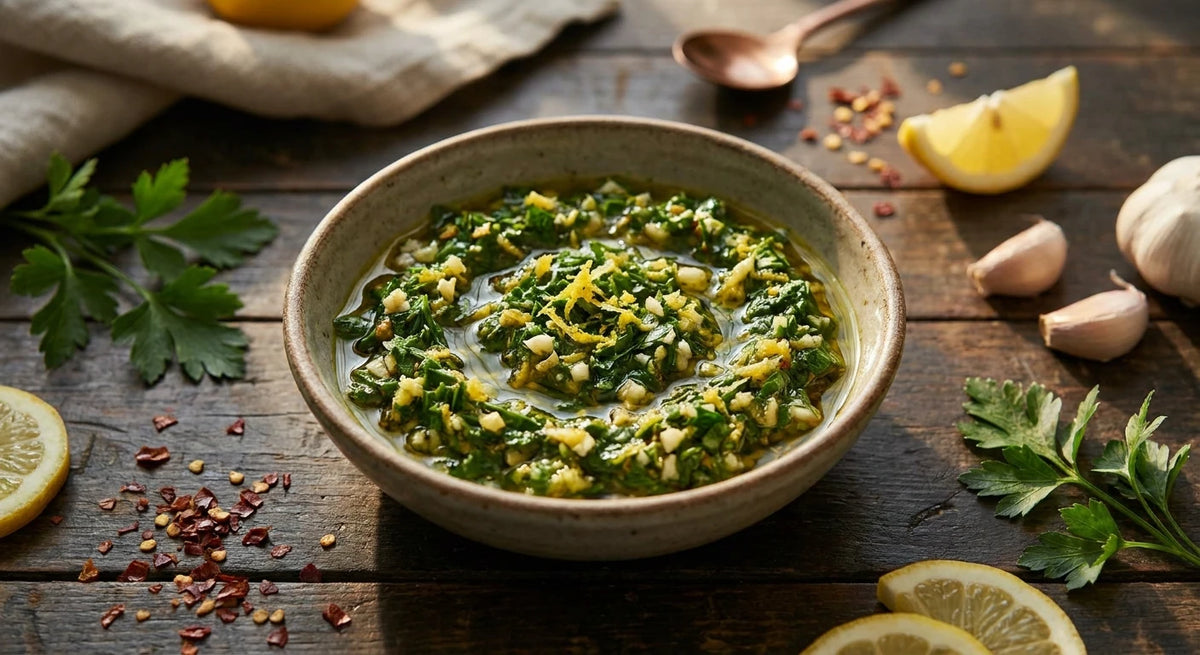 Parsley Gremolata for Braised Meats