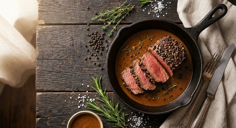Steak au Poivre