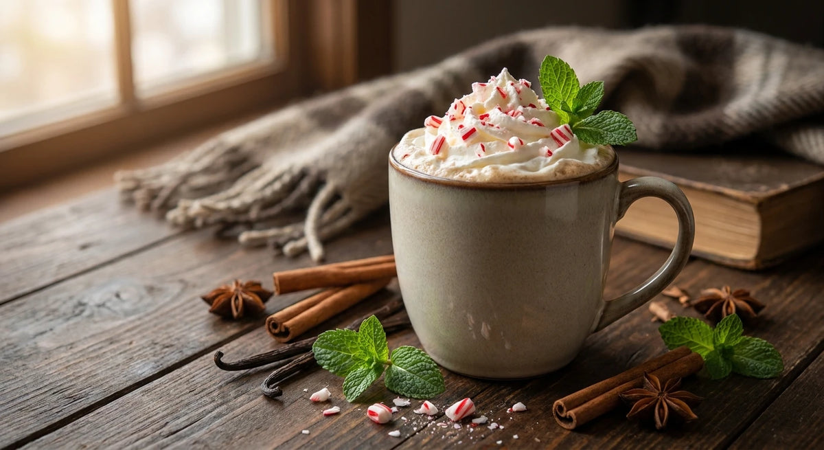 Peppermint Vanilla Holiday Latte