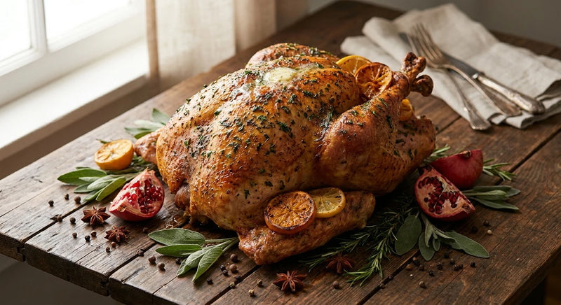 Herb-Rubbed Thanksgiving Turkey