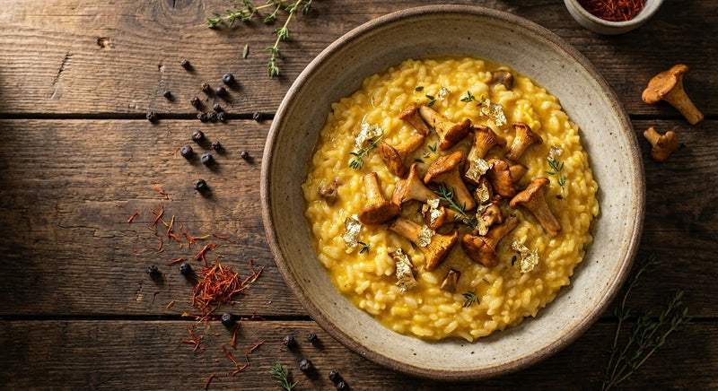 Saffron & Chanterelle Risotto
