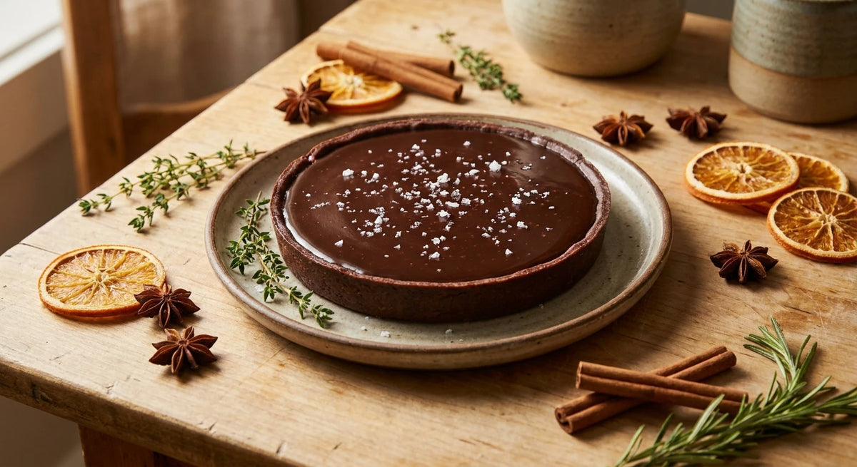 Dark Chocolate Smoked Salt Caramel