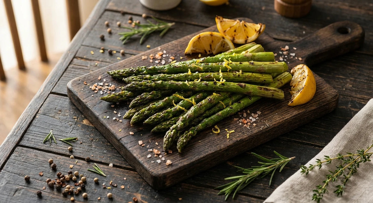 Alderwood Smoked Salt Grilled Asparagus