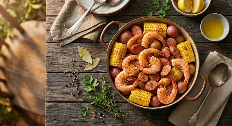 Backyard Shrimp Boil