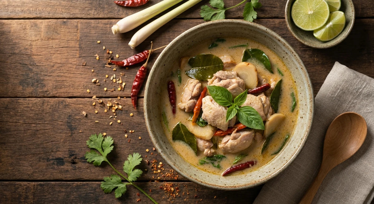 Thai Coconut Curry Soup