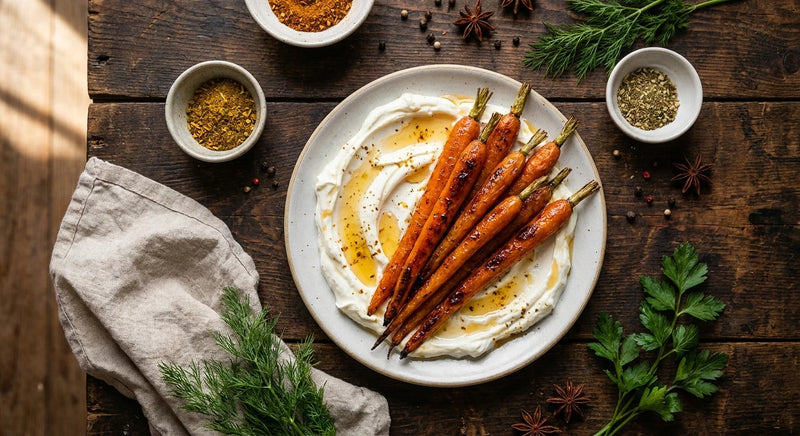 Vadouvan Roasted Carrots