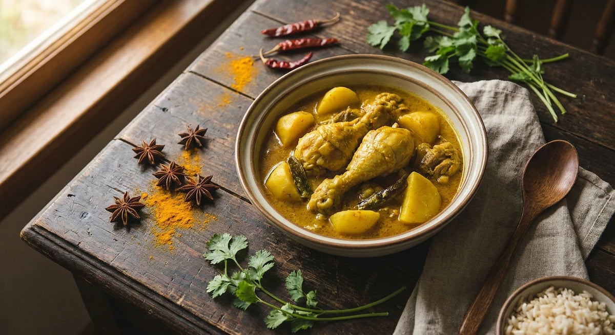 Yellow Curry Chicken with Potatoes